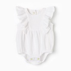 Боди детское MINAKU, рост 86-92 см, белое - Фото 7