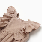 Боди детское MINAKU, рост 62-68 см, бежевое - Фото 8