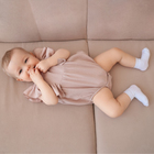 Боди детское MINAKU, рост 62-68 см, бежевое - Фото 3