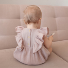 Боди детское MINAKU, рост 86-92 см, бежевое - Фото 6