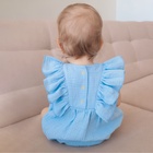 Боди детское MINAKU, рост 62-68 см, голубое - Фото 8