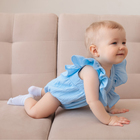 Боди детское MINAKU, рост 62-68 см, голубое - Фото 3