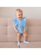 Боди детское MINAKU, рост 62-68 см, голубое - Фото 5