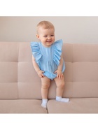 Боди детское MINAKU, рост 74-80 см, голубое - Фото 7