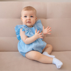 Боди детское MINAKU, рост 80-86 см, голубое - Фото 4