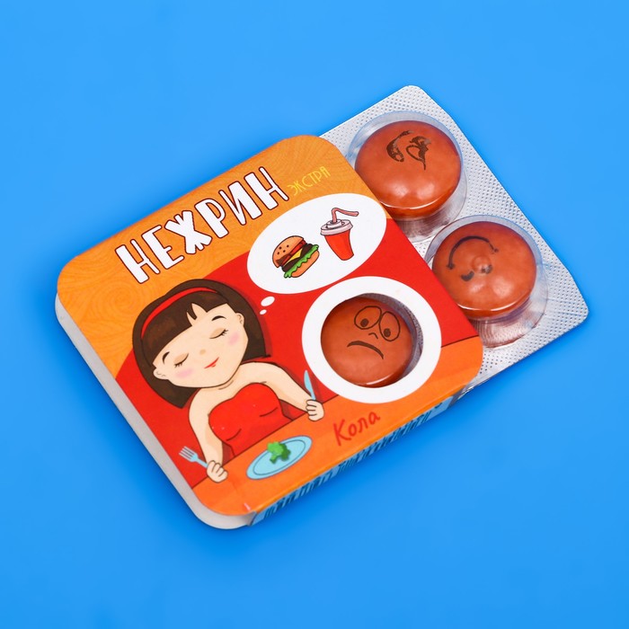 Жевательная резинка «Нежрин» со вкусом колы, 14 г - Фото 1