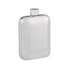 Фляжка Мастер К, 180 мл, в чехле, подарочная, армейская, 6 oz, нержавеющая сталь, серебристая - Фото 2