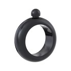 Фляжка для алкоголя "Браслет", нержавеющая сталь, подарочная, женская, 105 мл - Фото 2