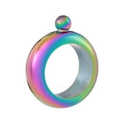 Фляжка для алкоголя "Браслет", нержавеющая сталь, подарочная, женская, 105 мл - Фото 2