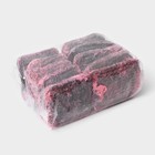 Губки с мылом из ультратонкого металлического волокна Доляна, 10 шт, квадратные, аромат роза - Фото 6