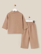 Пижама для девочки (рубашка и брюки) SL HOME, размер 36 (134-140 см), цвет кофейный - Фото 16