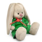 Мягкая игрушка «Зайка Ми», в зелёном комбинезоне, 18 см - Фото 2