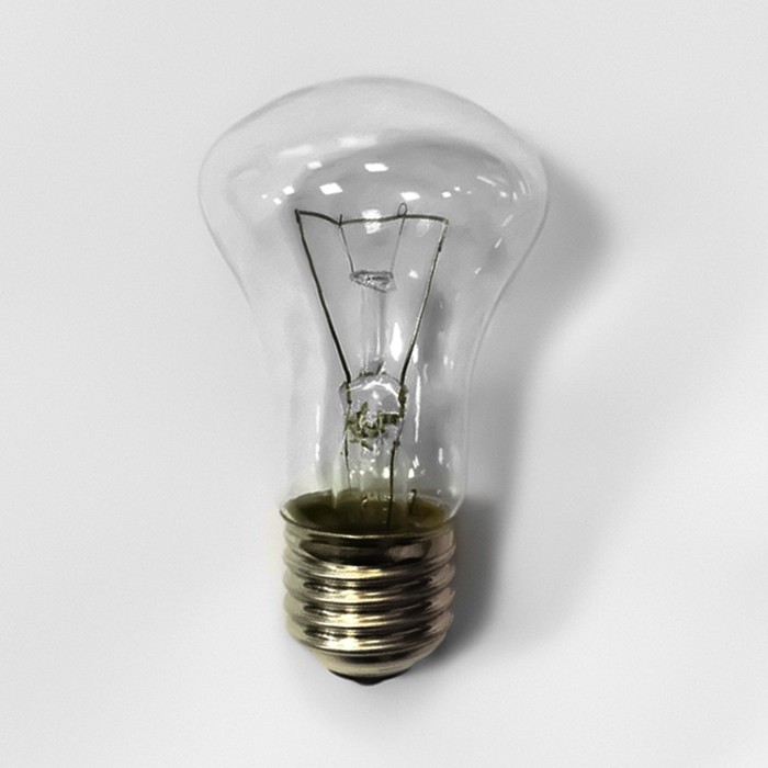 Лампа накаливания КЭЛЗ, E27, 25 Вт, 230 лм