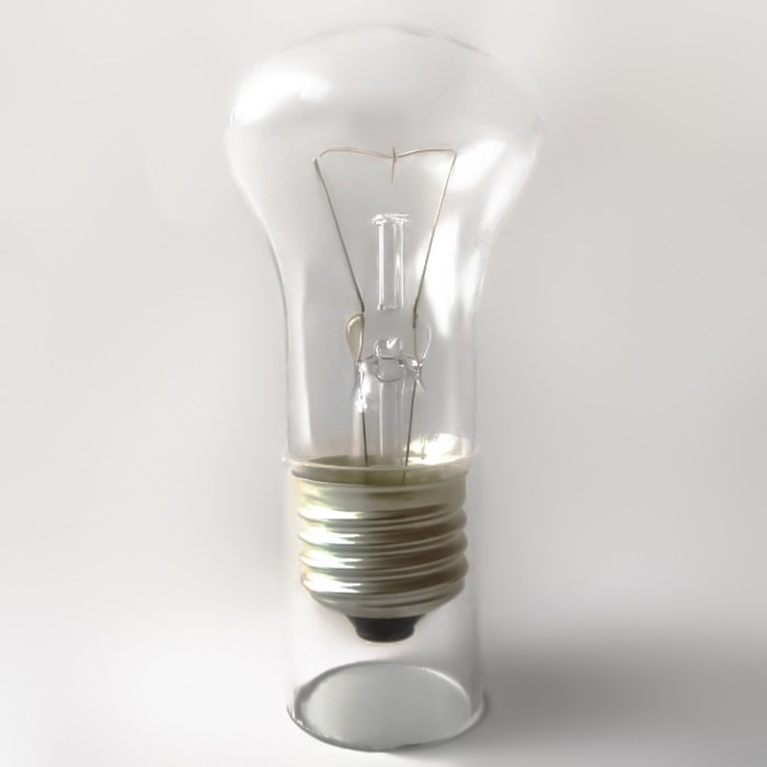 Лампа накаливания Лисма, E27, 40 Вт, 580 лм