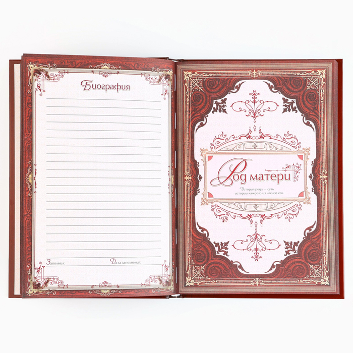 Новогодняя родословная книга «Новый год: Дед Мороз» 17 х 2 х 23,7 см 9867077