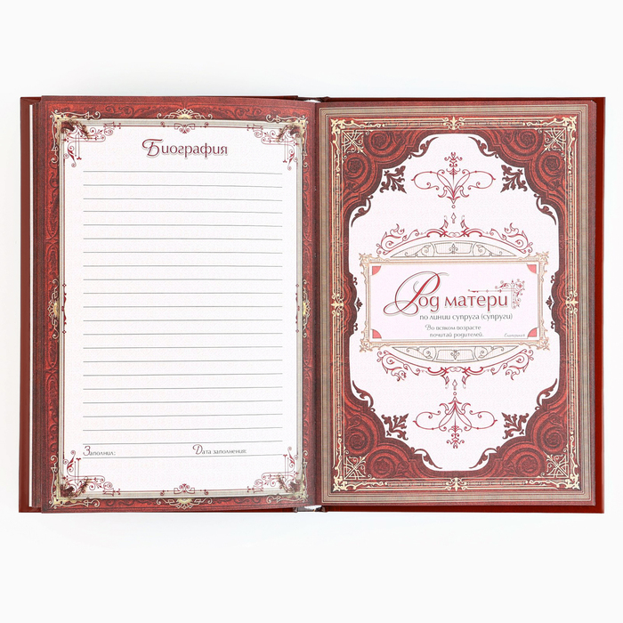 Новогодняя родословная книга «Новый год: Дед Мороз» 17 х 2 х 23,7 см 9867077