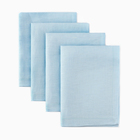 Набор салфеток Этель цвет голубой, 30х40 см - 4 шт,100% лён 170 г/м2 - фото 5947786