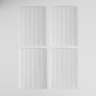 Фотоальбом BRAUBERG White Line, размер 22х22 см, 20 белых листов - фото 9756797