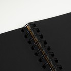 Фотоальбом BRAUBERG Black&Kraft, размер 16х18 см, 20 черных листов - фото 9756807