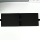 Фотоальбом BRAUBERG Black, размер 21х30 см, 40 черных листов - фото 9756856