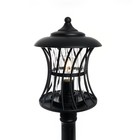 Светильник садово-парковый Feron PL526, IP44, E27, 60 Вт, 200х200х1022 мм, цвет чёрный - Фото 6
