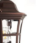 Светильник садово-парковый Feron PL696, IP44, E27, 60 Вт, 205х205х1080 мм, цвет коричневый - Фото 3