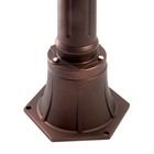 Светильник садово-парковый Feron PL696, IP44, E27, 60 Вт, 205х205х1080 мм, цвет коричневый - Фото 4