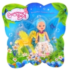 Кукла-малышка с лошадкой, цвета МИКС - Фото 3