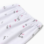 Ползунки детские, рост 62, белые - Фото 2