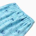 Ползунки детские, рост 74 см, голубые, еноты - Фото 2