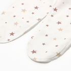 Комплект для новорожденных (распашонка/ползунки/чепчик), цвет белый/звезды, рост 62 - Фото 5