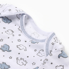 Футболка детская, цвет белый/слоны, рост 86 - фото 24066094