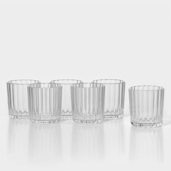 Набор стеклянных стаканов  «Мистерия»,  250 мл, 6 шт - Фото 1