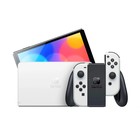 Игровая приставка Nintendo Switch, 64 Гб, OLED, 2 контроллера Joy-Con, белая - фото 10020551