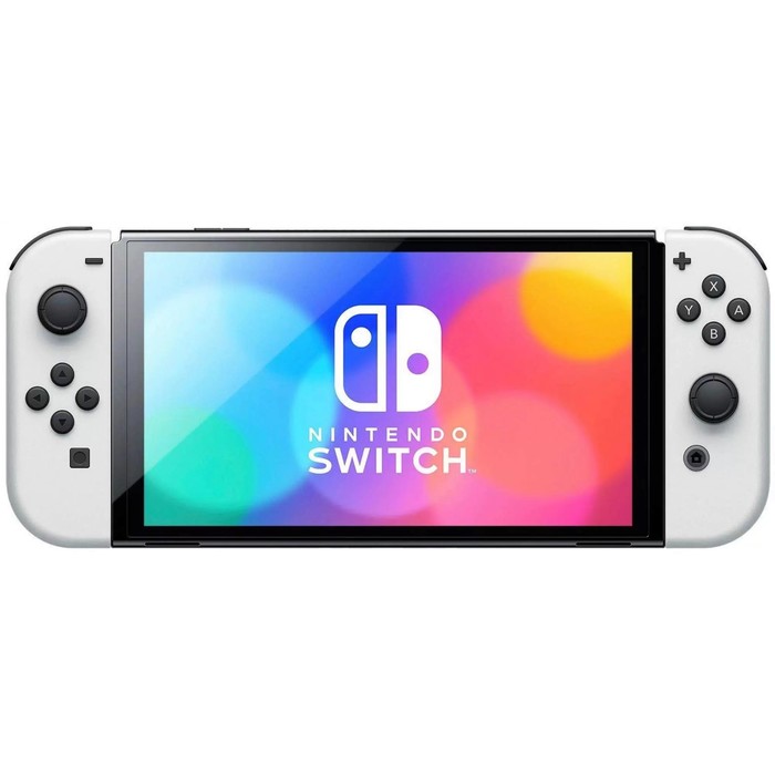 Игровая приставка Nintendo Switch, 64 Гб, OLED, 2 контроллера Joy-Con, белая