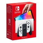 Игровая приставка Nintendo Switch, 64 Гб, OLED, 2 контроллера Joy-Con, белая - фото 9667166