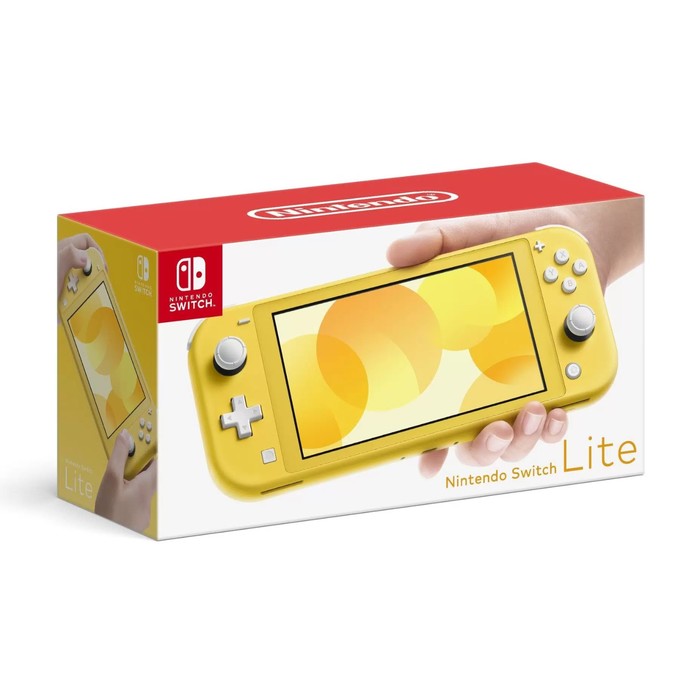 Игровая консоль Nintendo Switch Lite, 7", 32 Гб, желтая - фото 51553168