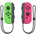Набор контроллеров Nintendo Joy-Con, беспр,вибрация, для Nintendo Switch,  зеленый, розовый - фото 321516946
