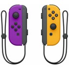 Набор контроллеров Nintendo Joy-Con, беспр,вибр, для Nintendo Switch, фиолетовый, оранжевый - Фото 1