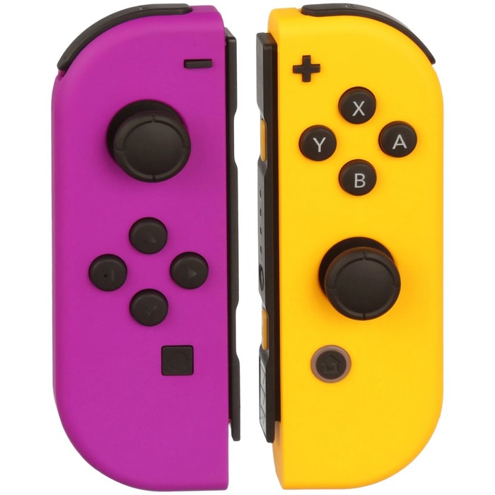 Набор контроллеров Nintendo Joy-Con, беспр,вибр, для Nintendo Switch, фиолетовый, оранжевый