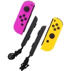 Набор контроллеров Nintendo Joy-Con, беспр,вибр, для Nintendo Switch, фиолетовый, оранжевый - Фото 4
