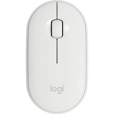 Мышь LOGITECH Pebble M350, беспроводная, оптическая, 1000 dpi, белая