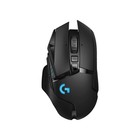 Мышь LOGITECH LIGHTSPEED G502, игровая, беспроводная, подсветка, 25600 dpi, чёрная - Фото 1