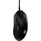 Мышь LOGITECH G403 HERO, игровая, проводная, оптическая, 25600 dpi, подсветка, чёрная - фото 9667295