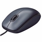 Мышь LOGITECH M90, проводная, оптическая, 1000 dpi, серая - фото 9667305