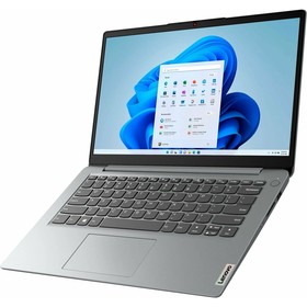 Ноутбук  Lenovo IdeaPad 3 Slim 14AMN8,14&quot;,R3 7320U,8 Гб,SSD 512 Гб,AMD Radeon,no OS, серый