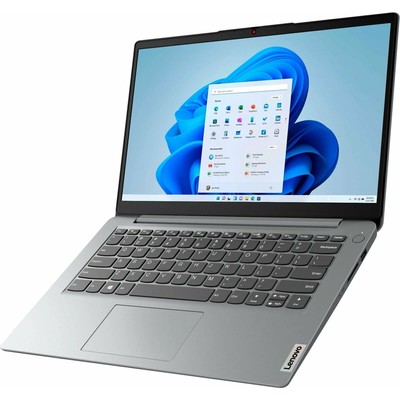 Ноутбук  Lenovo IdeaPad 3 Slim 14AMN8,14",R3 7320U,8 Гб,SSD 512 Гб,AMD Radeon,no OS, серый