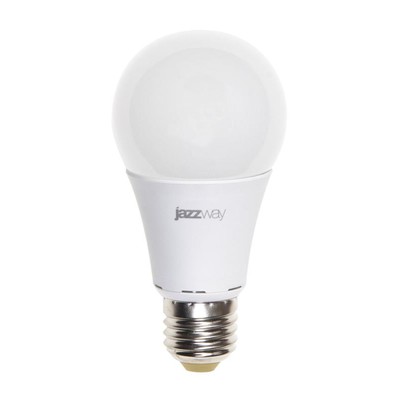 Лампа светодиодная JazzWay, E27, 11 Вт, 880 лм, 3000 К, свечение тёплое белое