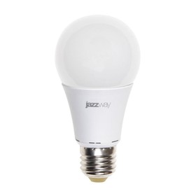 Лампа светодиодная JazzWay, E27, 11 Вт, 840 лм, 5000 К, свечение холодное белое