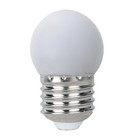 Лампа светодиодная JazzWay, E27, 1 Вт, 80 лм, 4500 К, свечение белое - фото 300909355